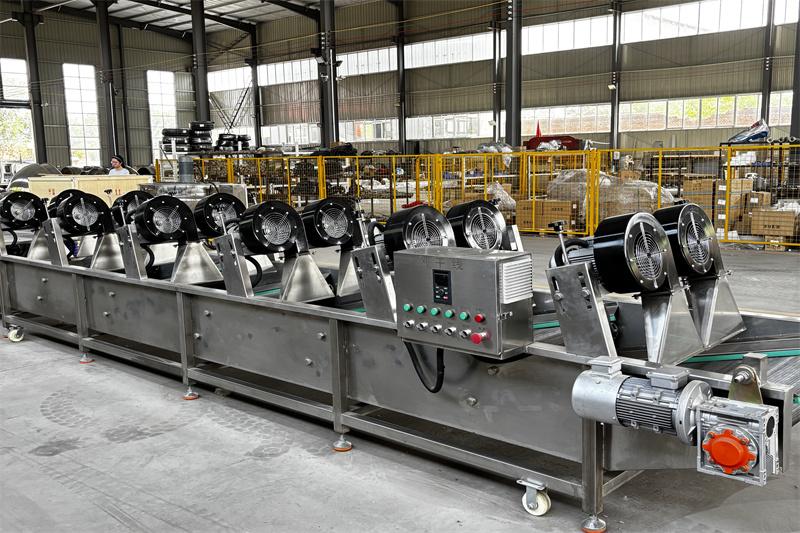 大型果蔬翻转式沥水风干机